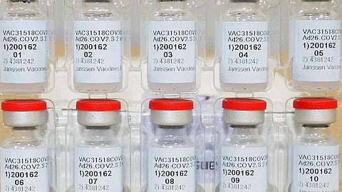 This Dec. 2, 2020, file photo provided by Johnson & Johnson shows vials of the COVID-19 vaccine in the United States. (File Photo | AP)