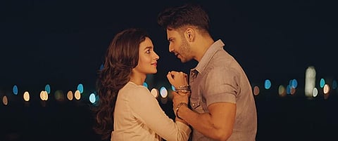 Alia Bhatt (L) and Varun Dhawan in'Badrinath Ki Dulhania'. (Photo| IMDb)