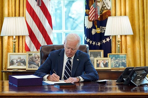 US President Joe Biden. (Photo| AFP)