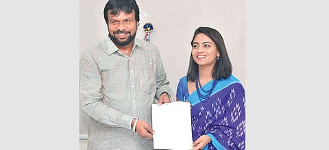 TSTDC Chairman Uppal Srinivas Gupta appoints Alekhya Harika as the brand ambassador for TSTDC on Women’s Day