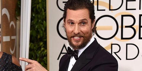 Hollywood star Matthew McConaughey (File Photo | AP)