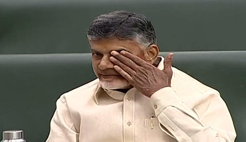 Opposition party leader Chandrababu Naidu. (File Photo | EPS)