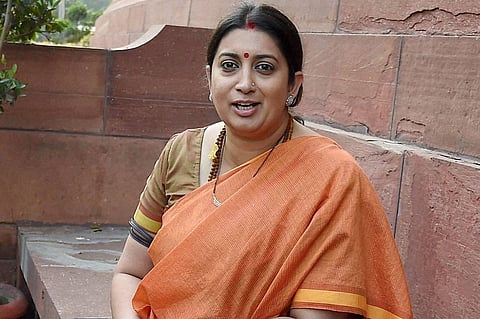 Union Minister Smriti Irani (Photo | PTI)