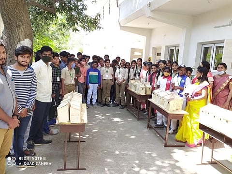On World Sparrow Day, Ganesan will give away thousands of nests to students.