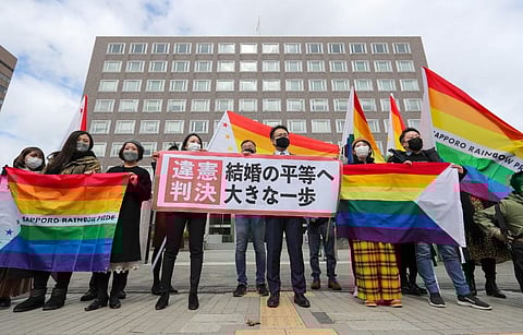 Court says Japan's ban on same-sex marriage unconstitutional