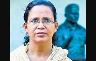 K K Rema, RMPI state secretariat member and UDF pick for Vadakara