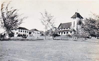 An old photograph of Union Christian College, Aluva