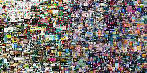 Digital art work 'Everydays: The First 5000 Days' (Photo | AP)