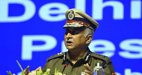 Delhi Police Commissioner SN Shrivastava (Photo | PTI)
