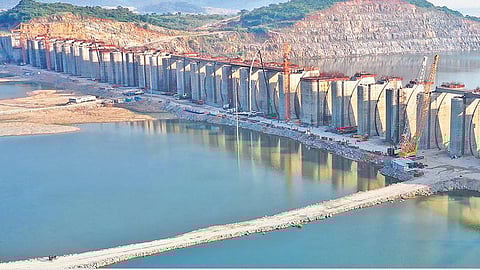 Polavaram Irrigation Project.