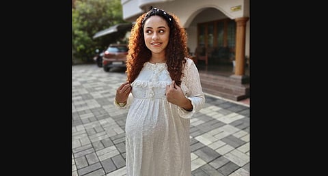 Pearle Maaney shares a photo captured by her husband Srinish Aravind, on Instagram. (Photo | Instagram)