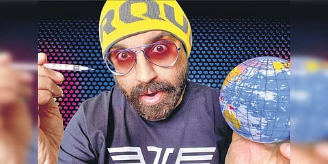 Vineet Singh Hukmani in his single 'Jab The World'