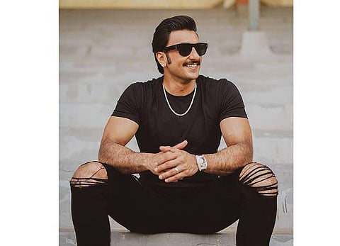 Ranveer Singh on Instagram.