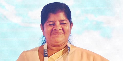 Fisheries Minister J Mercykutty Amma (Photo | Express)