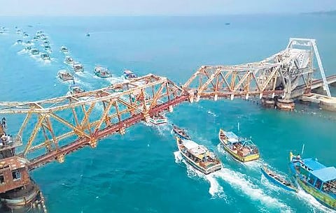 Pamban bridge, Rameswaram