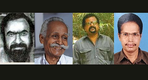 A Soman, Grow Vasu, Sethu and Venu Poovattuparamba.