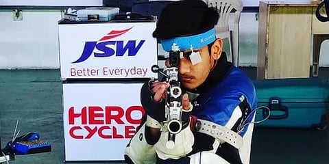 Aishwary Pratap Singh Tomar wins gold in 50m rifle 3 positions