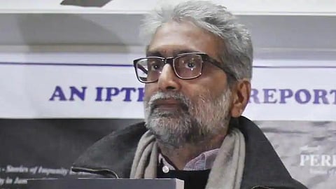 Human rights activist Gautam Navlakha.