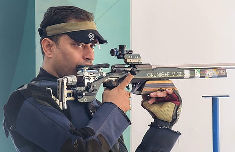 Indian shooter Sanjeev Rajput (File photo| PTI)
