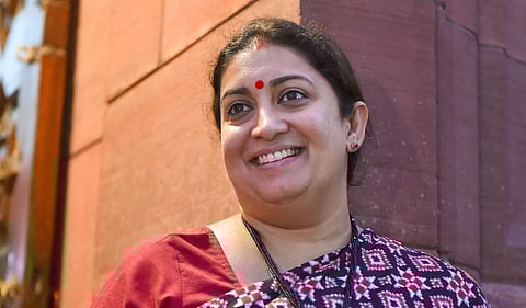 Union Minister Smriti Irani (Photo | PTI)