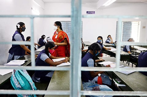 Image of students in classroom used for representational purpose (File photo | Debadatta Mallick, EPS)