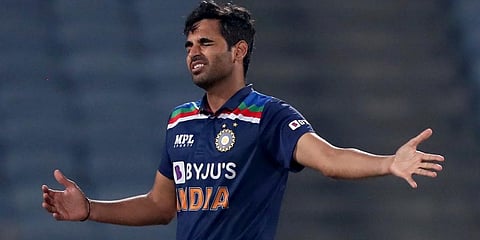 India's Bhuvneshwar Kumar. (Photo | AP)