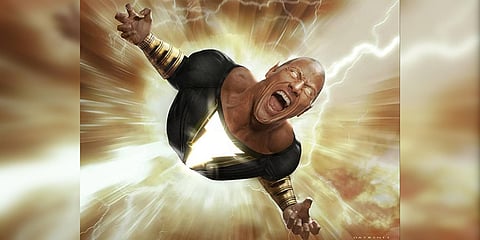 Dwayne Johnson in 'Black Adam' (Photo| IMDb)