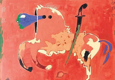 his paintings, Horse