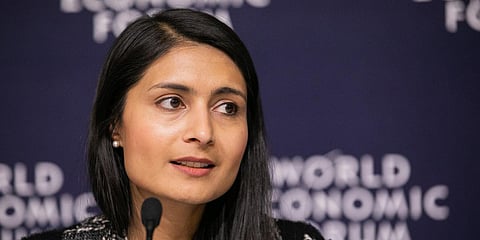 World Economic Forum MD Saadia Zahidi (Photo| Special Arrangement)