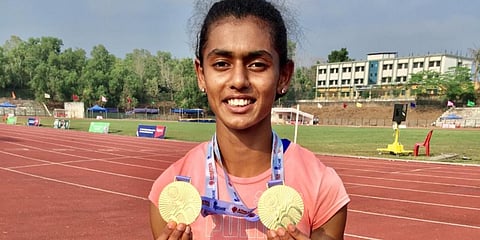 Karnataka athlete Priya H Mohan keen to improve after breaking records in Kozhikode