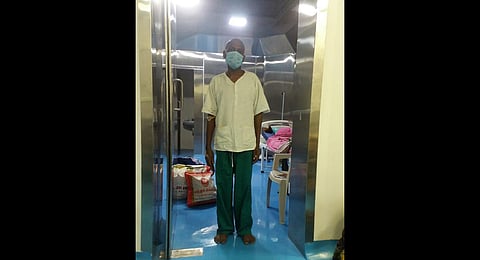 A 44-year-old suffering from multiple myeloma discharged on March 1 after successful bone marrow transplant treatment at RGGGH. (Photo | Special Arrangement)