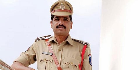 ASI Mahipal Reddy of KPHB police station (Photo| Special Arrangement)