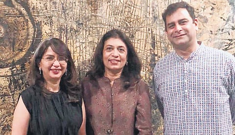 DAW Founders Reena Lath, Sunaina Anand and Tariq Allana