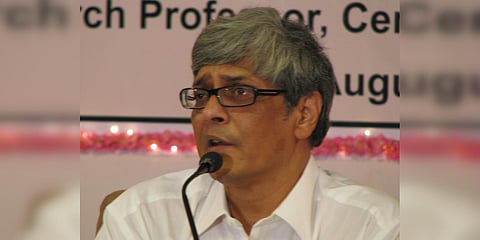 Economic Advisory Council-PM chairman Bibek Debroy (Photo| Wikimedia Commons)