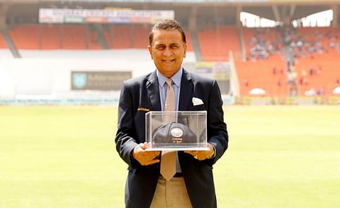 Former India skipper Sunil Gavaskar.