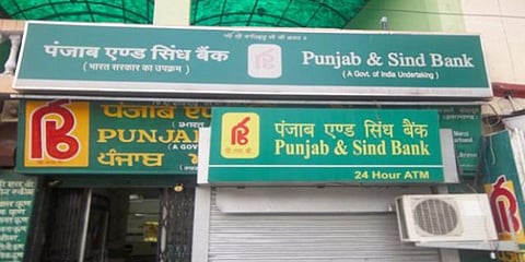 A Punjab & Sind Bank branch. (File photo| PTI)