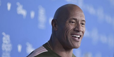 Hollywood actor Dwayne Johnson (Photo | AP)