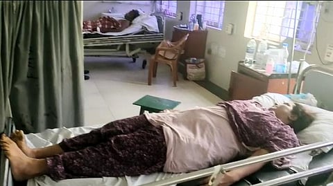 The general ward at Rourkela's Ispat General Hospital (Photo | Express)