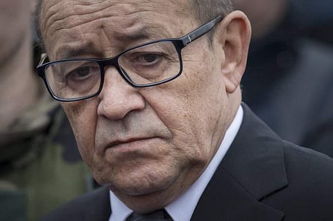 Jean-Yves Le Drian, Minister for Europe and Foreign Affairs of France. (File | AP)