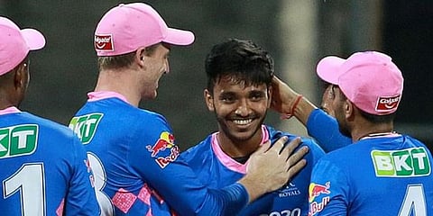 Rajasthan Royals pacer Chetan Sakariya (Photo | BCCI)
