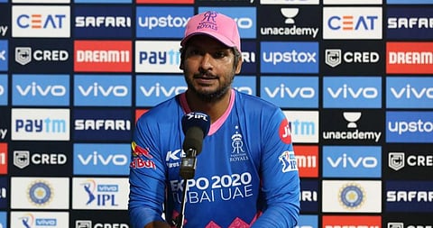 Kumar Sangakkara Coach of Rajasthan Royals. (Photo | IPL)