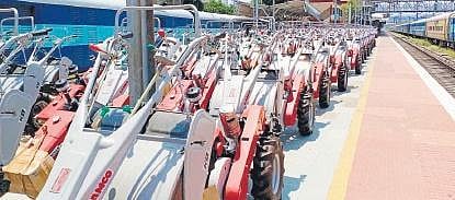 Kamco products at Ernakulam Junction railway station