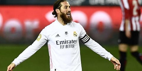 Real Madrid defender Sergio Ramos (Photo | AP)