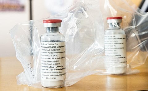 Remdesivir drug (Photo | AFP)