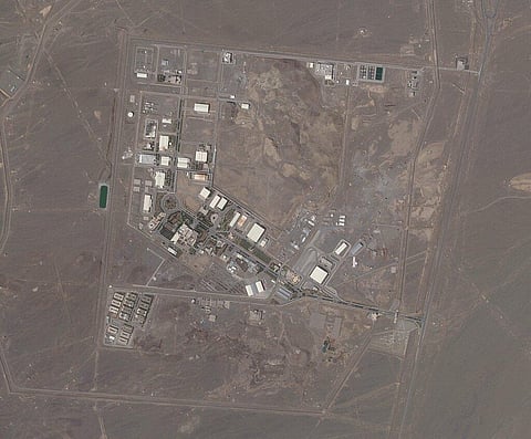 A satellite photo from Planet Labs Inc. shows Iran's Natanz nuclear facility. (Photo | AP)