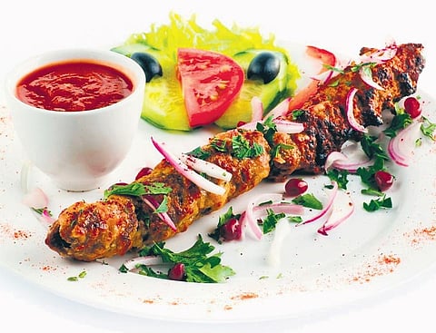 Image of Seekh Kebab used for representational purpose only.