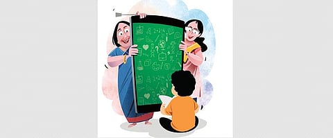 For representational purposes