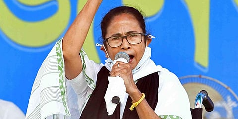 West Bengal Chief Minister Mamata Banerjee. (Photo | ANI)