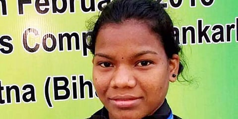 Indian weightlifter Jhilli Dalabehera