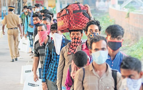 As per the state government’s Post Disaster Needs Assessment 2018, there are 34.85 lakh migrants in Kerala. (File photo)